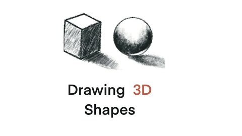 Beginner Digital Art: Drawing 3D Shapes