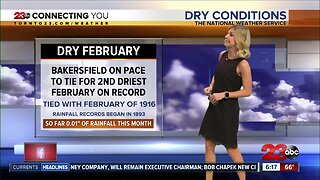 Tuesday, February 25th evening forecast