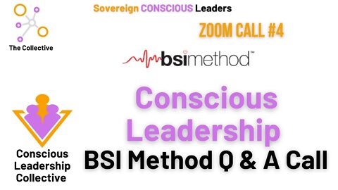 4. Conscious Leadership BSI Method Q & A Call