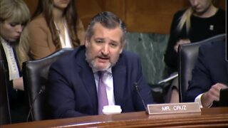 Sen Cruz Rips Biden Judicial Nominee