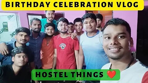 Birthday celebration in Hostel life 🤯 | HOSTEL LIFE | VLOG | @EXPLOREWITH_ARYAN#vlog #birthday