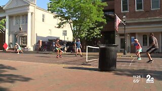 Annapolis holds pickleball tournament as part of 'Dinner Under the Stars'