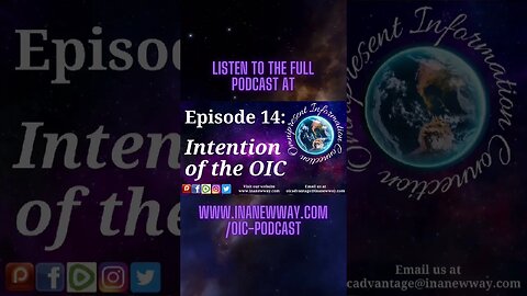 This 15 minute episode explains the intention and purpose of the OIC right from the very start!