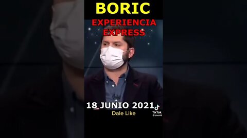 Antichileno Boric, candidato a Presidente de la República???