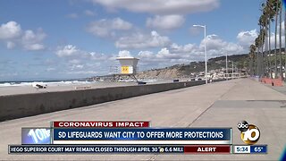 Lifeguard union asking San Diego to protect guards more amid COVID-19