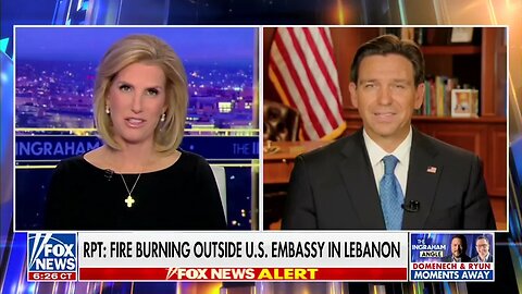 DeSantis on The Ingraham Angle - Bringing in Thousands from Gaza Will Not Benefit the USA