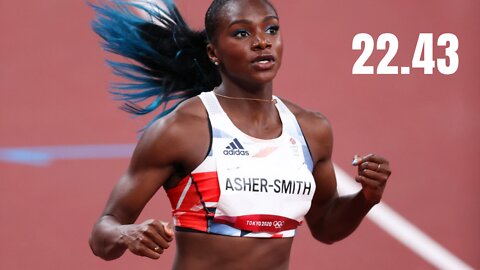 Dina Asher-Smith Silver | Women's 200m Final | European Athletics Championships Munich 2022.