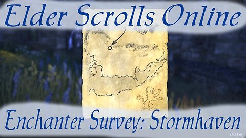 Enchanter Survey: Stormhaven [Elder Scrolls Online]