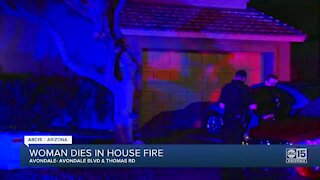 PD: Woman dies after being burned in house fire near Avondale Boulevard and Thomas Road