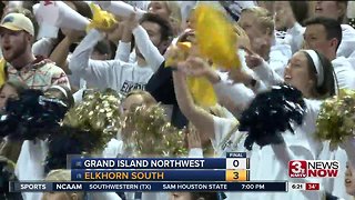 Nebraska State Volleyball: Elkhorn South rolls past GI Northwest