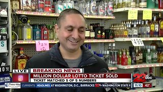 $2.6 million dollar lottery ticket sold in East Bakersfield