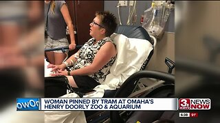 Woman pinned by tram at Henry Doorly Zoo