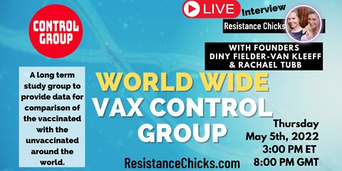 LIVE UK Interview! Vax Control Group- Data Comparison For the UnVaxxed to the Vaxxed