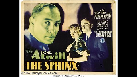 The Sphinx (1933 film) Full Movie