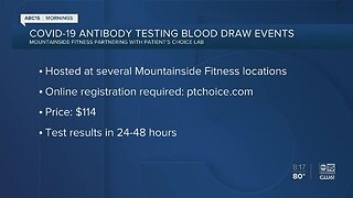 Testing for COVID-19 antibodies