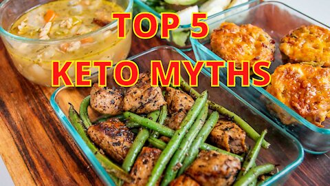 KETO DIET - TOP 5 KETO DIET MYTHS