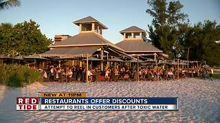 Beachside restaurants offering discounts to get customers back after red tide