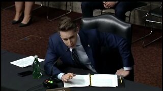 Sen Hawley Destroys Energy Sec For Blaming Putin For High Gas Prices