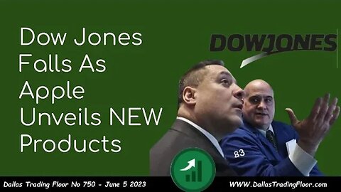 Dow Jones Falls As Apple Unveils NEW Products