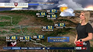 Tropical air keeps temperatures warm on Tuesday