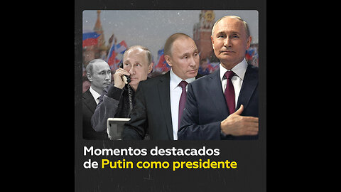 RT recuerda los momentos clave de los mandatos de Putin