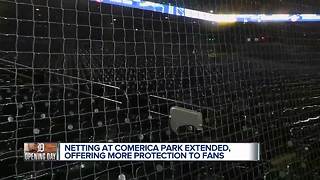 Extra safety at Comerica Park for Detroit Tigers Opening Day