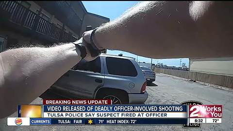 TPD releases video of fatal officer involved shooting