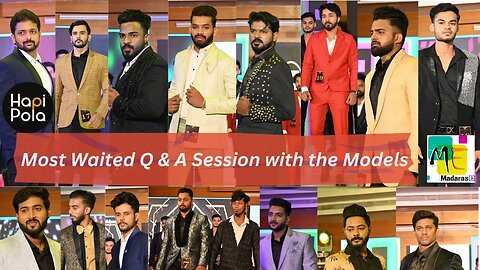 Q & A Session Mr Tamilnadu MadarasE Pageant 2023 | Dr Saffi | Dr Yakesh | Malik | Hapipola | Sindu |