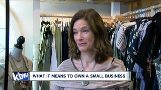 Small business owners face the struggle of competing with online shopping