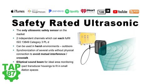 Safety Rated Ultrasonic Sensor