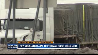 New legislation aims to increase truck speed limit