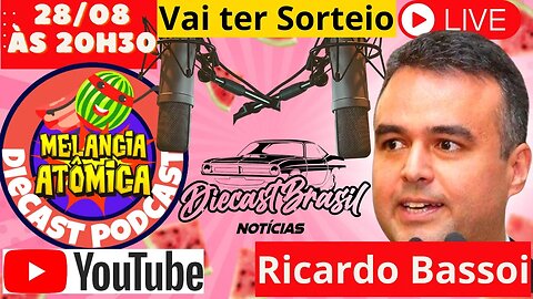 Diecast Podcast - Live para conhecermos a Fantástica Coleção de Miniaturas Diecast do Ricardo Bassoi