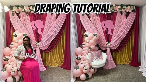 Learn a Barbie Backdrop Design