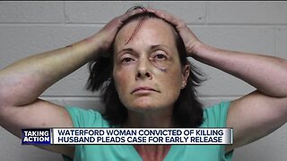 Waterford woman convicted of killing husband pleads case for early release
