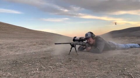 A hunting rifle can make hits how far_ Bergara Wilderness Ridge .300WM Long Range @ 7