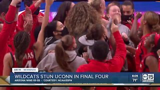 UArizona women Wildcats stun UConn in Final Four