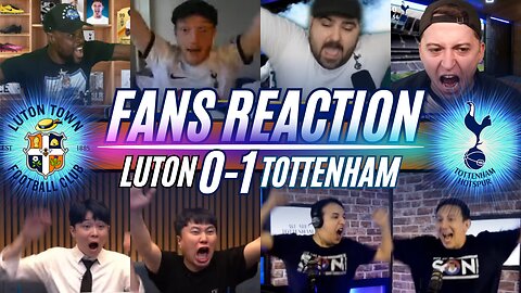 SPURS FANS REACTION TO LUTON 0-1 SPURS | TOP OF THE LEAGUE