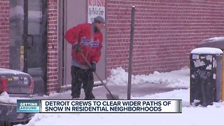 Officials to announce major upgrade to Detroit's neighborhood snow plowing plan