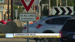 Road improvement proposal for Orchard Lake Rd in Farmington Hills