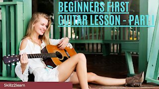 Beginners First Guitar Lesson - Part I