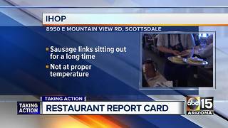 Restaurant Report Card: 18 Valley restaurants fail health inspection in August