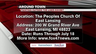 Around Town 5/6/19: Painting Outside the Lines Exhibit