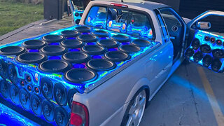 Essa SAVEIRO Com Os Subwoofers MONSTER Ta Tocando Muito FORTE!