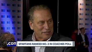 Michigan State ranked No. 2 in preseason coaches poll