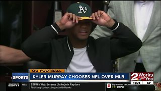Kyler Murray chooses NFL over MLB
