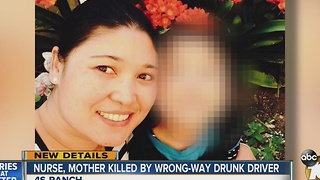 Nurse, mother killed by wrong-way driver