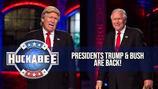 HILARIOUS Performance from Presidents TRUMP & BUSH! (Kinda) | John Morgan | Huckabee