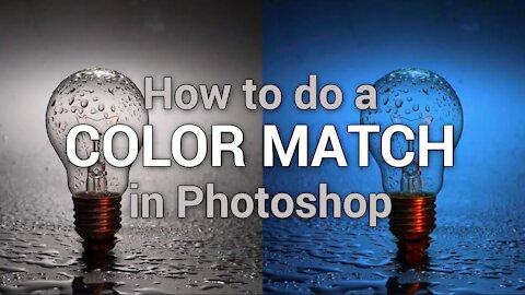 How to do a color match in Photoshop