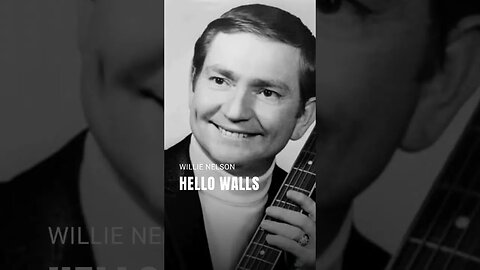 Willie Nelson • Hello walls #lyricvideo #shorts