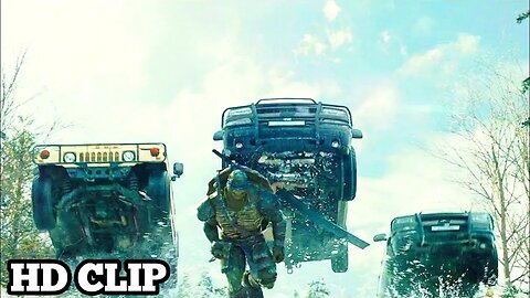 Epic Mountain Action [HD CLIP] - Teenage mutant Ninja Turtles - TMNT Movie @paramountpictures